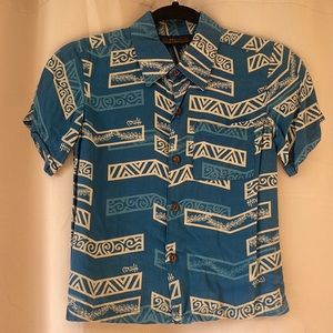 Boys Aloha Shirt Size 8